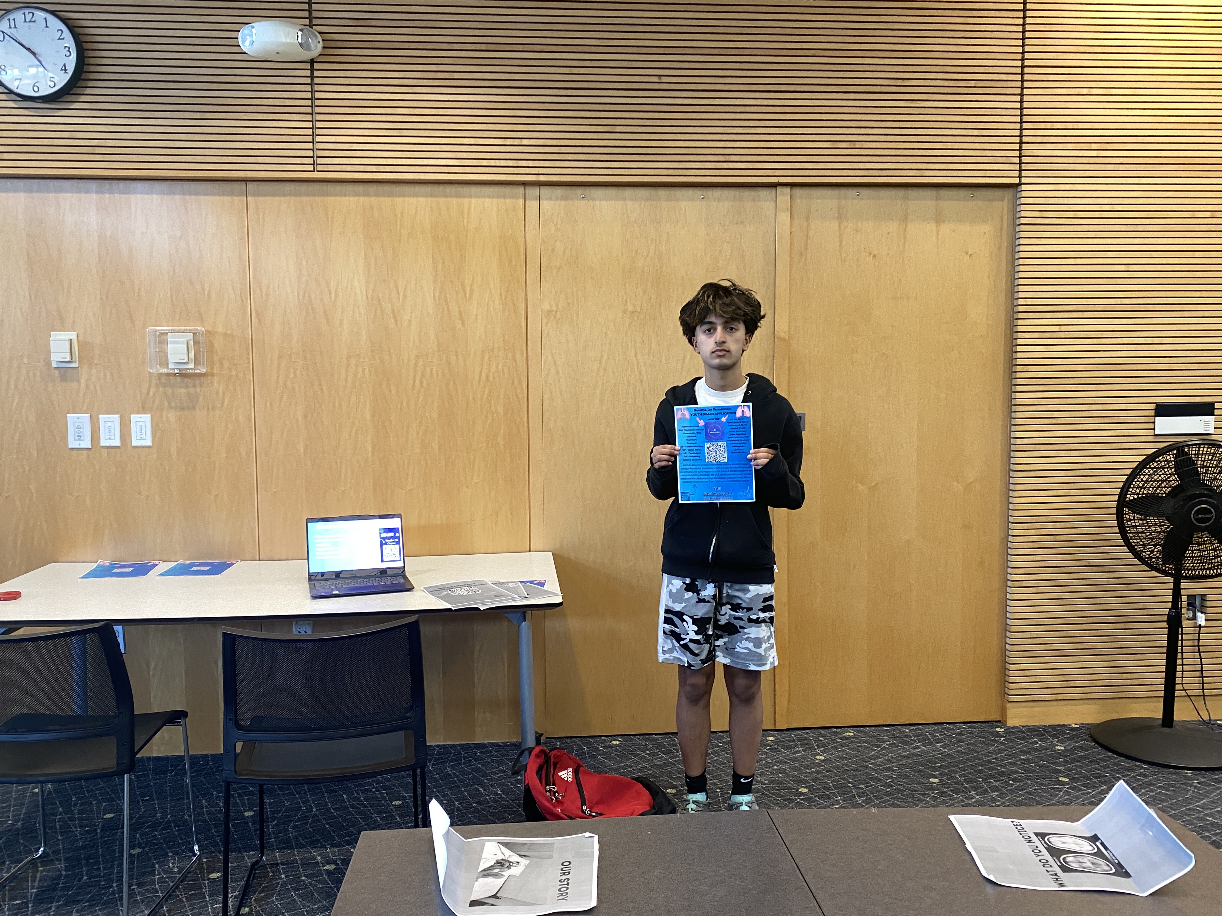Breathe-On library awareness session