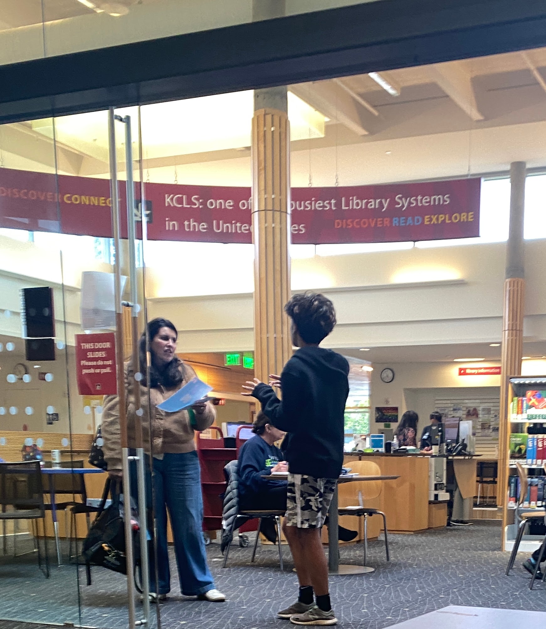 Breathe-On library awareness session